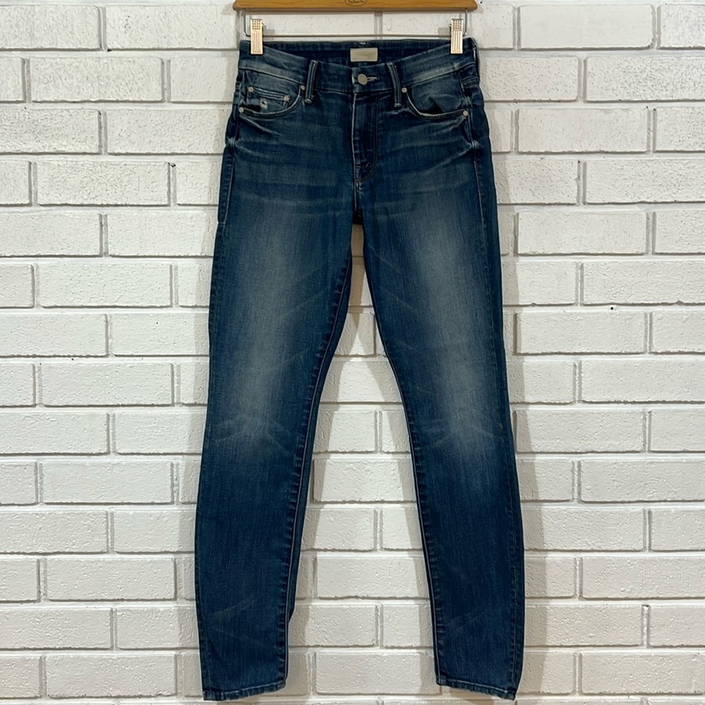 Mother The Looker in Double Trouble Skinny Jeans